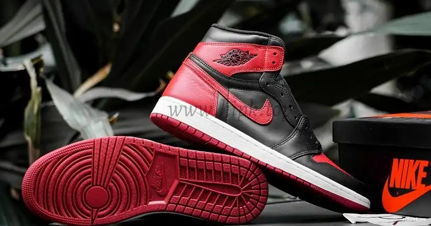 Banned 1 Retro PK TO GOD SHIP Jordan RETAIL MATERIALS Bred 2016 READY High 0506